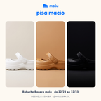 Babuche Molu Boneca | Clog Plataforma Mary Jane EVA | 5 Cores