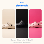 Babuche Molu Clássico Estilo Crocs | Clog Plataforma EVA | 11 Cores
