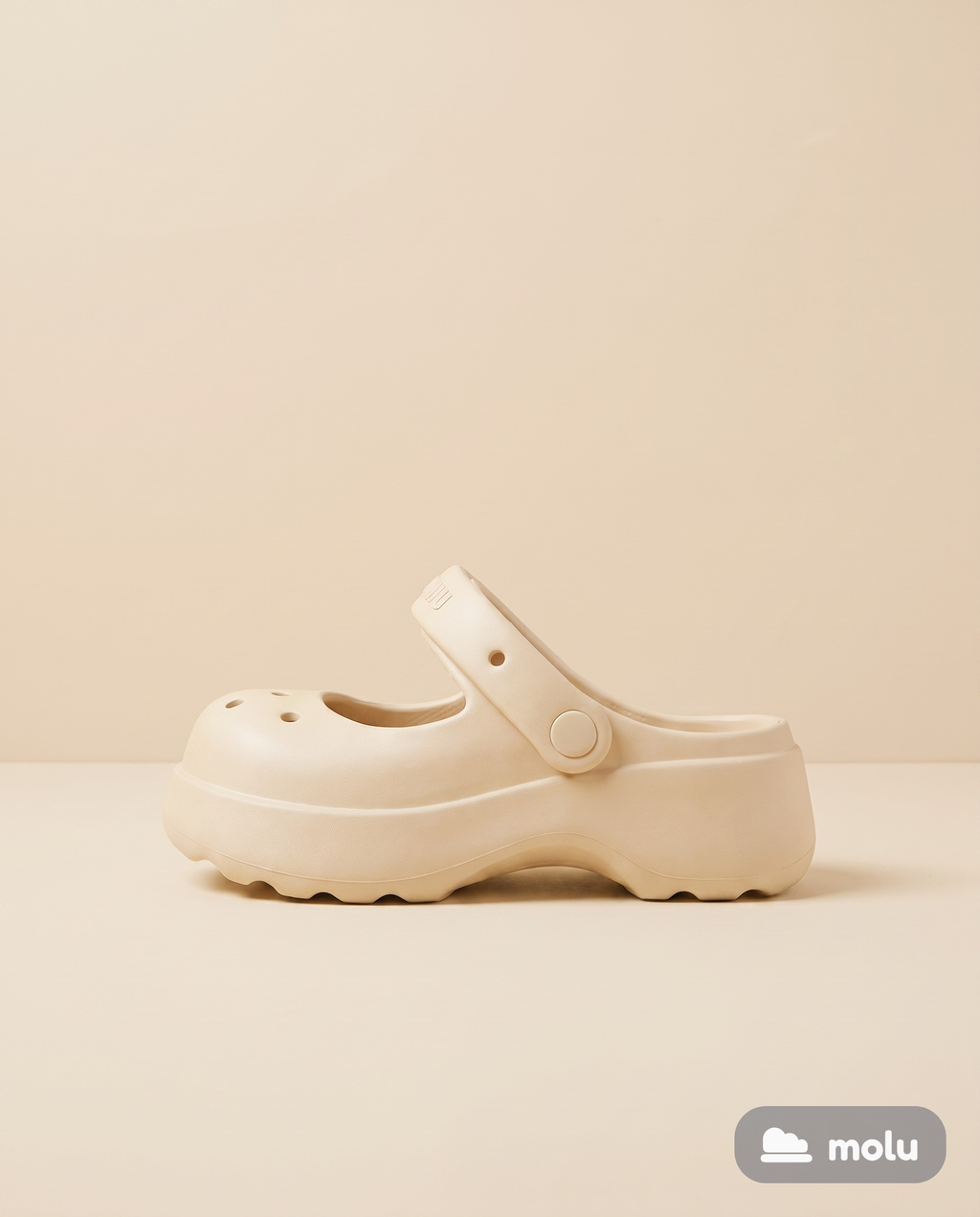 Babuche Molu Boneca | Clog Plataforma Mary Jane EVA | 5 Cores