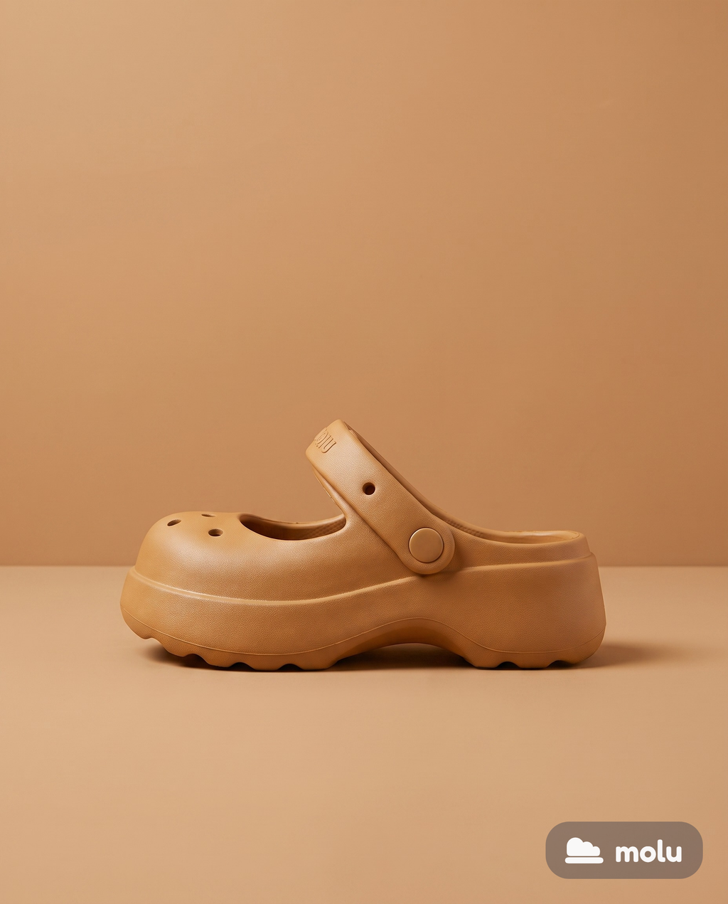 Babuche Molu Boneca | Clog Plataforma Mary Jane EVA | 5 Cores
