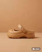 Babuche Molu Boneca | Clog Plataforma Mary Jane EVA | 5 Cores