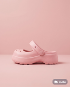 Babuche Molu Boneca | Clog Plataforma Mary Jane EVA | 5 Cores