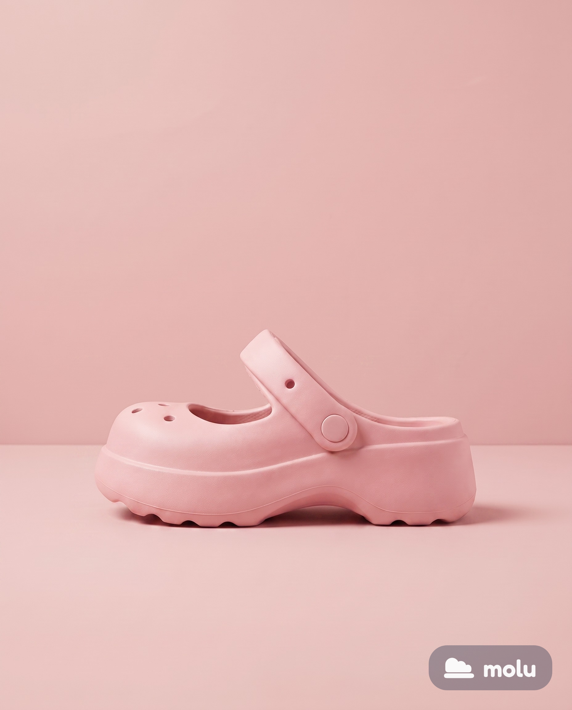 Babuche Molu Boneca | Clog Plataforma Mary Jane EVA | 5 Cores